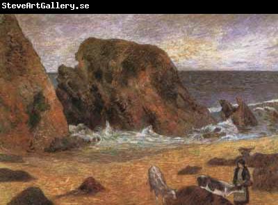 Paul Gauguin Seascape in brittany (mk07)